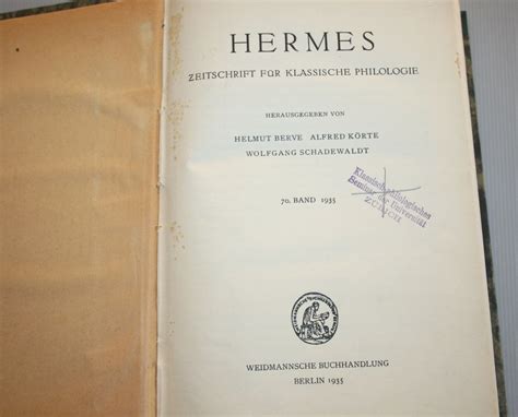 hermes ugent|Hermes : Zeitschrift für klassische Philologie .